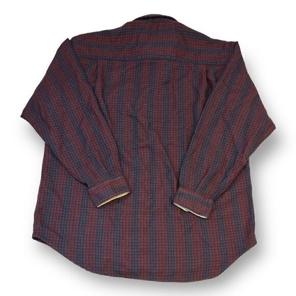 Bugle Boy Flannel Button Up Top Size Extra Large - Picture 4 of 4